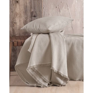 Μαξιλαροθήκη 40x40 Rythmos Elysse Καφε