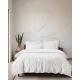 GLACIER - ΣΕΤ ΜΑΞΙΛΑΡΟΘΗΚΕΣ OXFORD TENCEL LYOCELL OFF WHITE OFF WHITE