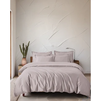 Παπλωματοθήκη Σετ Υπέρδιπλη 240x260 Rythmos Tencel Lyocell Πουδρα