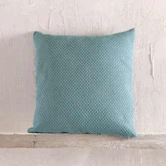 Διακοσμητική Μαξιλαροθήκη 40x40 Rythmos Rami Μπλε