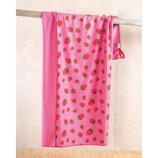 Πετσέτα Θαλάσσης 90x160 Rythmos Strawberry Fields