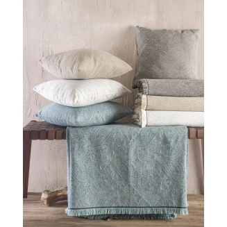 Διακοσμητική Μαξιλαροθήκη 40x40 Rythmos Ivy Εκρου