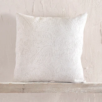 Μαξιλαροθήκη 40x40 Rythmos Ivy Εκρου