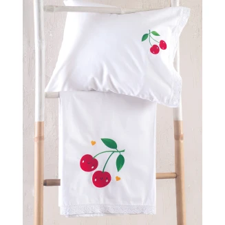 Σετ Σεντονια Βρεφικα 3 Τεμ. Kenthma 100X160 Rythmos Cherries