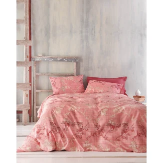 Κουβερλί Σέτ Υπέρδιπλο 220x240 Rythmos Next Doca Ροζ