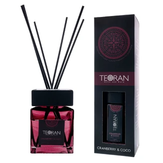 Αρωματικο xώρου σε stikc Cranberry Coco τετράγωνο 150ml - Τετράγωνο 150ml Teoran Home