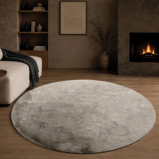Teoran Home Χαλί Mellow 07 Elephant Ροτόντα Φ120 cm