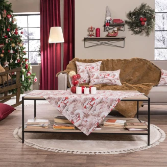 Χριστουγενιάτικο Καρέ Bremen - 90x90cm Teoran Home