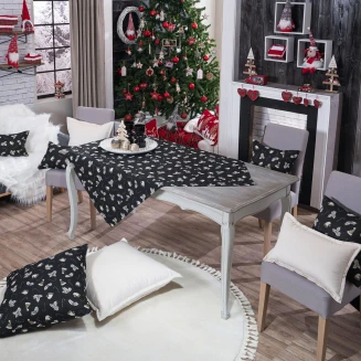 Χριστουγενιάτικο Καρέ Saxen 06 - 90x90cm Teoran Home