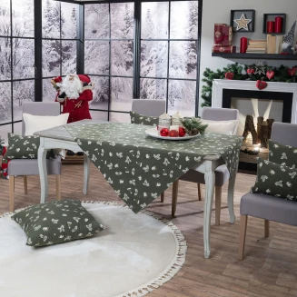 Χριστουγενιάτικο Καρέ Saxen 13 - 90x90cm Teoran Home