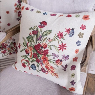 Μαξιλαροθήκη Alampra - 45x45cm με γέμιση Teoran Home