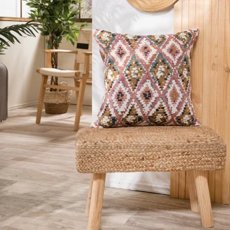 Μαξιλαροθήκη Δαπέδου Με Γέμιση 65x65 Teoran Home Anso 06