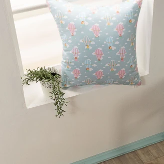 Μαξιλαροθήκη Διακοσμητική  Με Γέμιση 45x45 Teoran Home Balloon