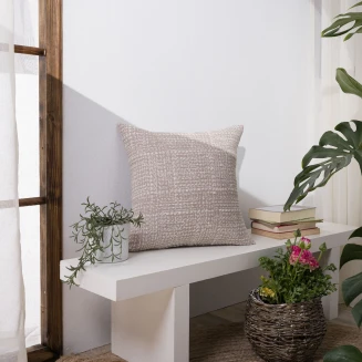 Μαξιλαροθήκη Belluno 02 - 65x65cm δαπέδου με γέμιση Teoran Home