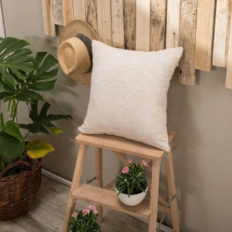 Μαξιλαροθήκη Διακοσμητική  Με Γέμιση 30x50 Teoran Home Bivona 01