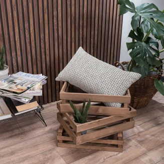 Μαξιλαροθήκη Brooklin 07 - 65x65cm δαπέδου Teoran Home