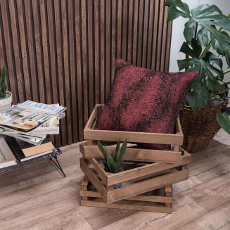 Μαξιλαροθήκη Cincinnati 18 - 65x65cm δαπέδου με γέμιση Teoran Home