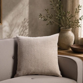 Μαξιλαροθήκη Dayton 02 Beige-65x65cm δαπέδου Teoran Home