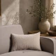 Μαξιλαροθήκη  Dayton 02 Beige - 65x65cm δαπέδου με γέμιση