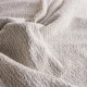 Μαξιλαροθήκη  Dayton 07 Pearl Grey - 65x65cm δαπέδου με γέμιση