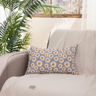 Μαξιλαροθήκη Με Γέμιση 50x50 Teoran Home Floreta 11
