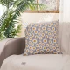 Μαξιλαροθήκη Floreta 11 - 65x65cm δαπέδου με γέμιση