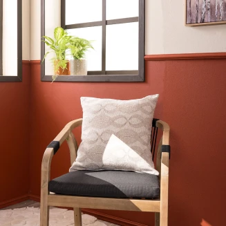 Μαξιλαροθήκη Garland 01 - 65x65cm Δαπέδου Με Γέμιση Teoran Home