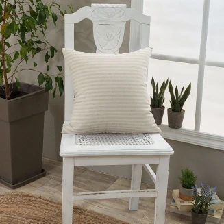 Μαξιλαροθήκη Διακοσμητική  Με Γέμιση 45x45 Teoran Home Guensa 11