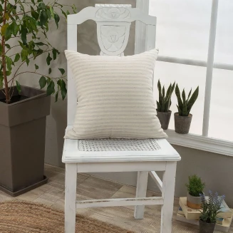 Μαξιλαροθήκη Διακοσμητική Δαπέδου Με Γέμιση 65x65 Teoran Home Guensa 11