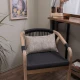 Μαξιλαροθήκη Hampton 05 - 43x43cm με γέμιση