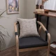Μαξιλαροθήκη Hampton 05 - 43x43cm με γέμιση