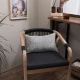 Μαξιλαροθήκη Hampton 13 - 43x43cm με γέμιση