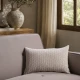 Μαξιλαροθήκη  Joliet 01 Ivory Pearl - 30x50cm με γέμιση