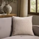 Μαξιλαροθήκη  Joliet 02 Sand - 65x65cm δαπέδου με γέμιση