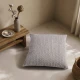 Μαξιλαροθήκη  Joliet 11 Silver Grey - 30x50cm με γέμιση