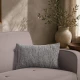 Μαξιλαροθήκη Kent 04 Blue Grey - 30x50cm με γέμιση
