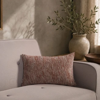 Μαξιλαροθήκη Kent 05 Terracotta-65x65cm δαπέδου με γέμιση Teoran Home