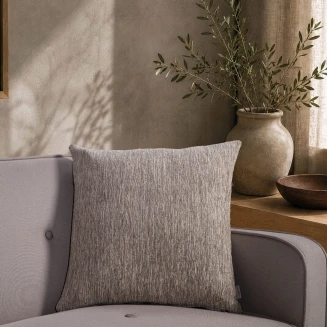 Μαξιλαροθήκη Kent 07 Taupe-30x50cm με γέμιση Teoran Home