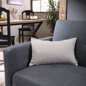 Μαξιλαροθήκη Kingston 01 - 65x65cm δαπέδου με γέμιση Teoran Home