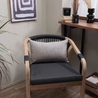 Μαξιλαροθήκη Lancaster 07 - 65x65cm δαπέδου με γέμιση Teoran Home