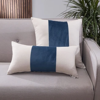 Μαξιλαροθήκη Linus 04 - 30x60cm με γέμιση Teoran Home