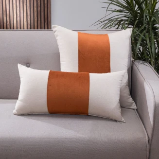 Μαξιλαροθήκη Linus 05 - 30x60cm με γέμιση Teoran Home