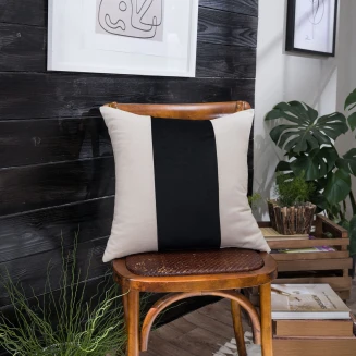 Μαξιλαροθήκη Linus 06 - 30x60cm με γέμιση Teoran Home