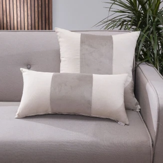 Μαξιλαροθήκη Linus 07 - 30x60cm με γέμιση Teoran Home