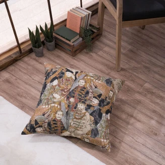 Μαξιλαροθήκη Lorca - 65x65cm δαπέδου με γέμιση Teoran Home