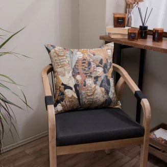 Μαξιλαροθήκη Lorca - 65x65cm δαπέδου με γέμιση Teoran Home