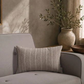 Μαξιλαροθήκη Macon 03 Light Brown-65x65cm δαπέδου με γέμιση Teoran Home