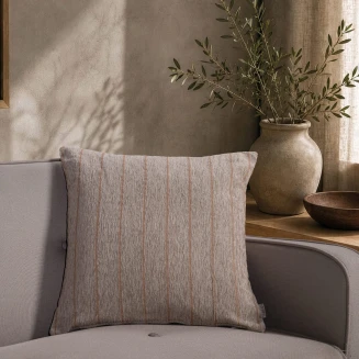 Μαξιλαροθήκη Macon 05 Light Brown Terracotta-65x65cm δαπέδου Teoran Home