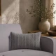 Μαξιλαροθήκη Macon 11 Charcoal Grey - 65x65cm δαπέδου