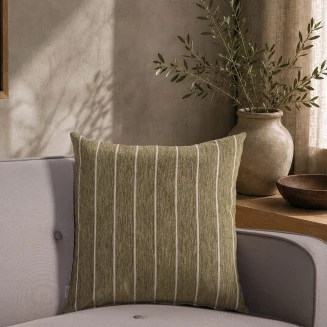 Μαξιλαροθήκη Macon 15 Sage Green-30x50cm με γέμιση Teoran Home